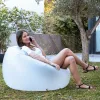 Inflatable Armchair with Multicoloured LED and Remote Control Chight InnovaGoods