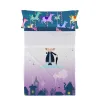 Bedding set HappyFriday Mr Fox Nanny Multicolour Single 2 Pieces