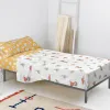 Bedding set HappyFriday Mr Fox World Trip Multicolour Single 2 Pieces