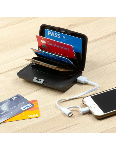 Wallet with RFID Protection and Power Bank Sbanket InnovaGoods