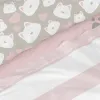 Antklodės užvalkalas be užpildo HappyFriday Happynois Kitty Spalvotas Lova 105 2 Dalys