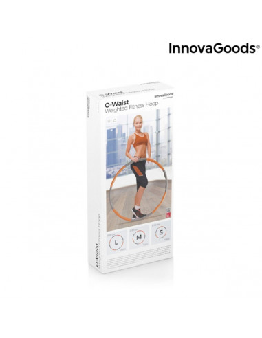 Detachable Foam-covered Fitness Hoop O-Waist InnovaGoods