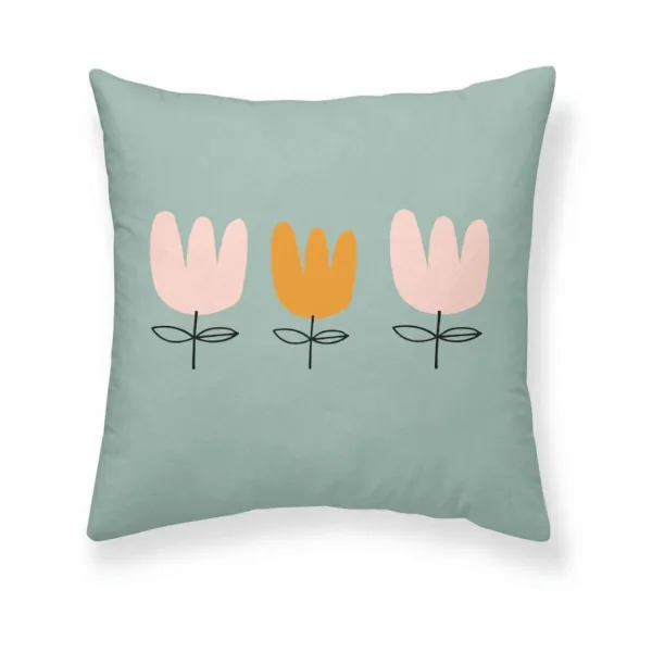Pagalvėlės užvalkalas Kids&Cotton Yuma A Žalia 50 x 50 cm
