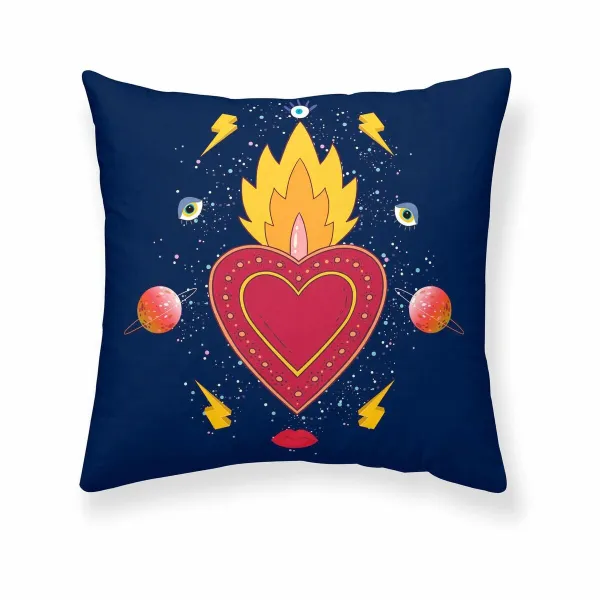Чехол для подушки Decolores Cosmos A Разноцветный 50 x 50 cm