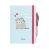 Pusheen - Notebook + pen flashlight from the Purrfect Love collection