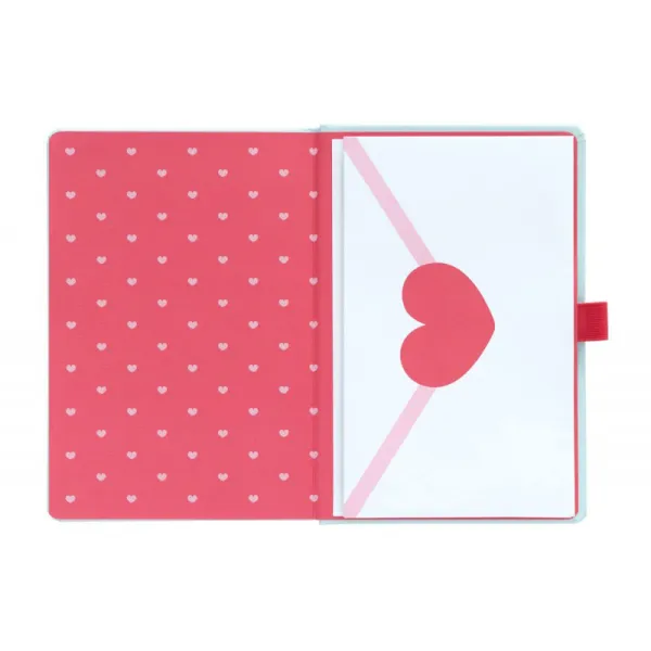Pusheen - Notebook + pen flashlight from the Purrfect Love collection