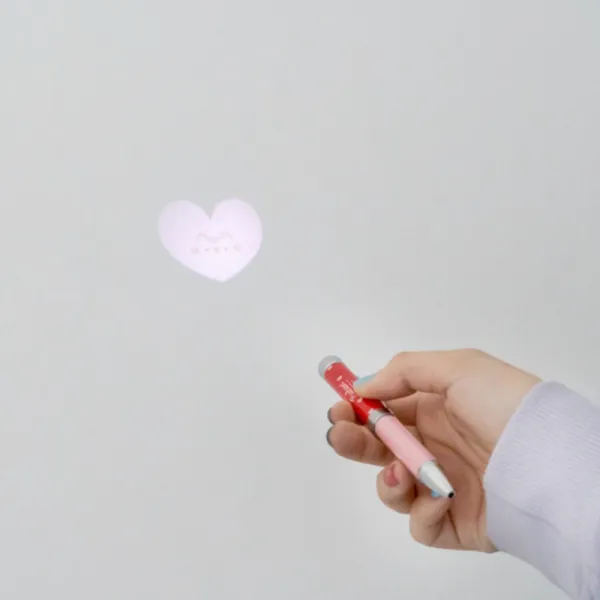 Pusheen - Notebook + pen flashlight from the Purrfect Love collection