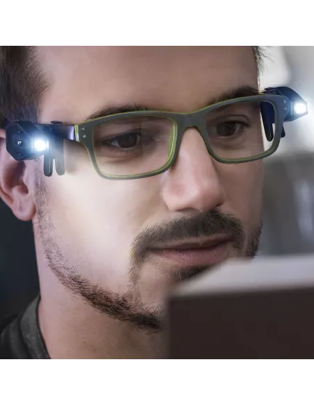 360º LED Glasses Clip InnovaGoods 2 Units