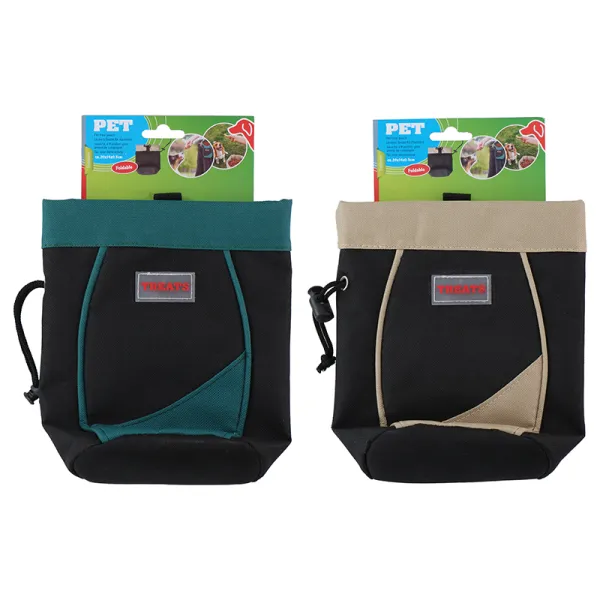 Foldable Treat Pouch for Pets (Blue)