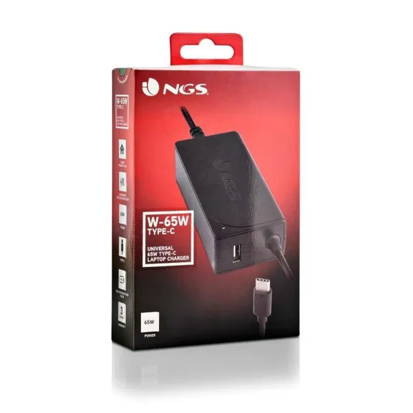 Kannettavan laturi NGS NGS USB C 65W 5V 2A 65 W