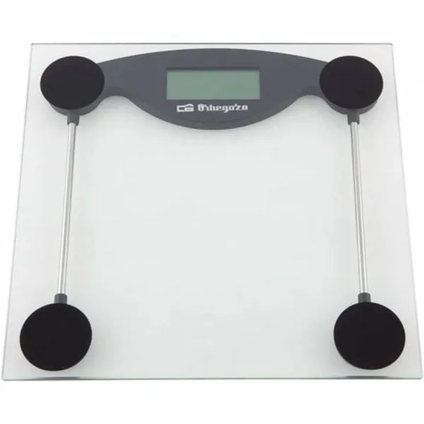 Digitālie vannas istabas svari Orbegozo 16229 Caurspīdīgs Stikls 150 kg (1 gb.)