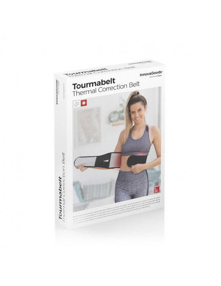 Thermal Correction Girdle with Tourmaline Magnets Tourmabelt InnovaGoods