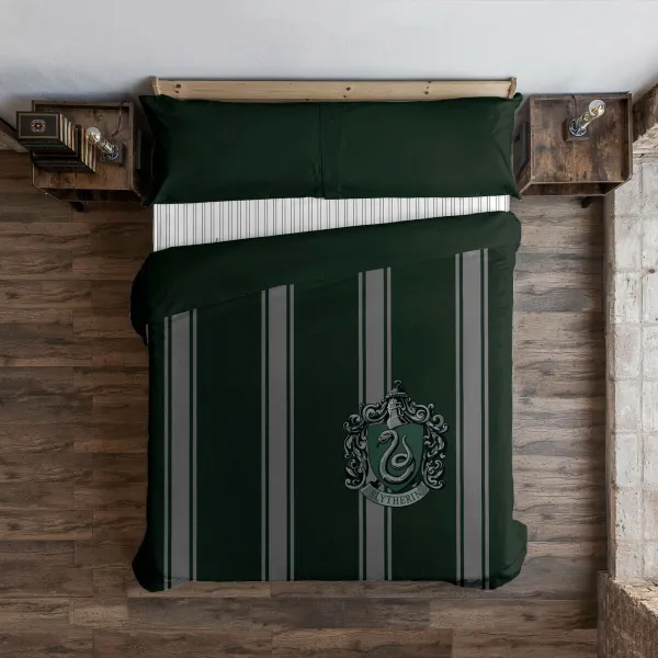 Ziemeļu pārvalks Harry Potter Slytherin Daudzkrāsains 175 Vītnes buklets 240 x 220 cm Gulta 150/160