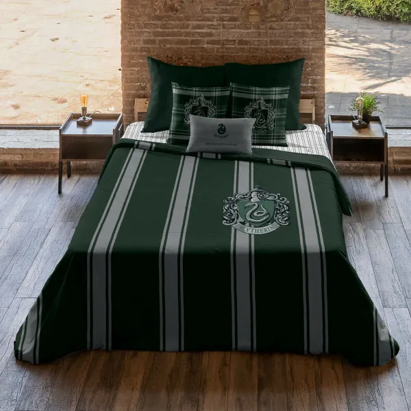 Ziemeļu pārvalks Harry Potter Slytherin Daudzkrāsains 175 Vītnes buklets 240 x 220 cm Gulta 150/160
