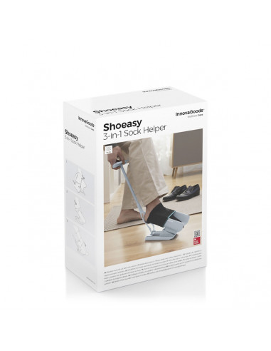 Sock Aid and Shoe Horn with Sock Remover Shoeasy InnovaGoods