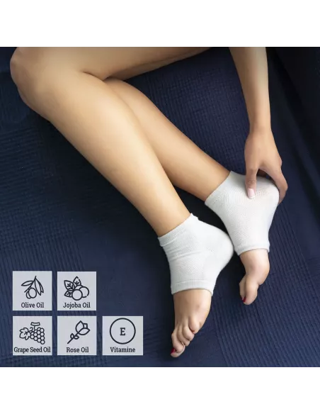 Moisturising Socks with Gel Cushioning and Natural Oils Relocks InnovaGoods