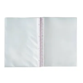 Pusheen - A4 binder with elastic band + 30 clear pockets
