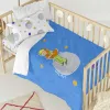 Pussilakanasetti HappyFriday Le Petit Prince Accolade Monivärinen Vauvan kehto 2 Kappaletta