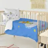 Pussilakanasetti HappyFriday Le Petit Prince Accolade Monivärinen Vauvan kehto 2 Kappaletta