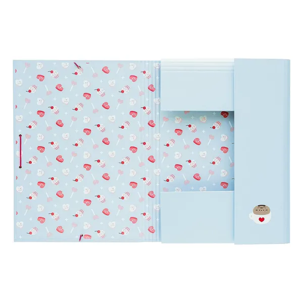 Pusheen - Folder / document storage bag from the Purrfect Love collection (24.5 x 34 cm)