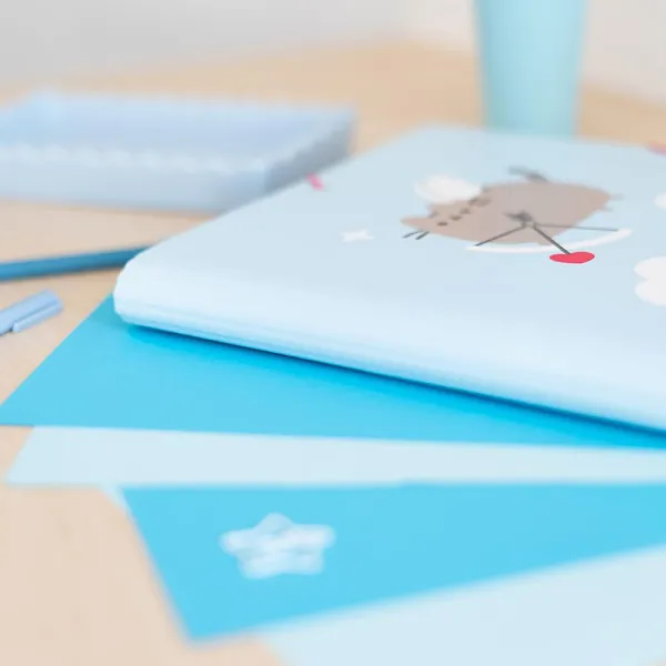 Pusheen - Folder / document storage bag from the Purrfect Love collection (24.5 x 34 cm)