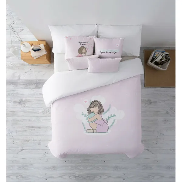 Ziemeļu pārvalks Kids&Cotton Leer Daudzkrāsains 260 x 240 cm