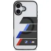 BMW M IML Metal Buttons Tricolor Lines MagSafe - Case iPhone 17 (anthracite)