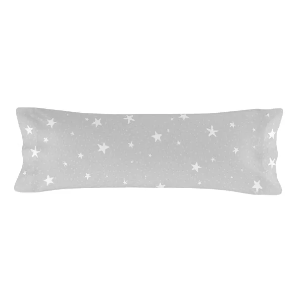 Pussilakana ilman täytettä HappyFriday Basic Kids Little star Harmaa Sänky 105 180 x 270 cm 2 Kappaletta