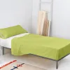 Bedding set HappyFriday BASIC KIDS Green Single 180 x 270 cm 2 Pieces