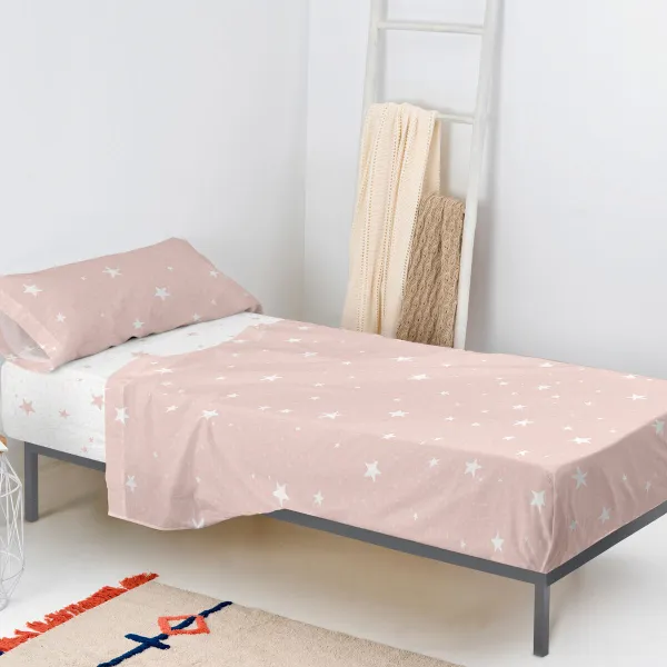 Segas Pārvalks Bez Pildījuma HappyFriday Basic Kids Little star Rozā Gulta 80/90 2 Daudzums
