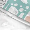 Duvet cover set HappyFriday Moshi Moshi Woodland Multicolour Single 2 Pieces