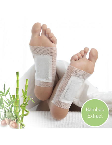 Detox Foot Patches Bamboo InnovaGoods 10Units