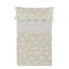 Мешок Nordic без наполнения HappyFriday Basic Kids Clouds Бежевый 105 кровать 180 x 270 cm 2 Предметы