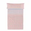 Segas Pārvalks Bez Pildījuma HappyFriday Basic Kids Vichy Rozā Gulta 105 180 x 270 cm 2 Daudzums