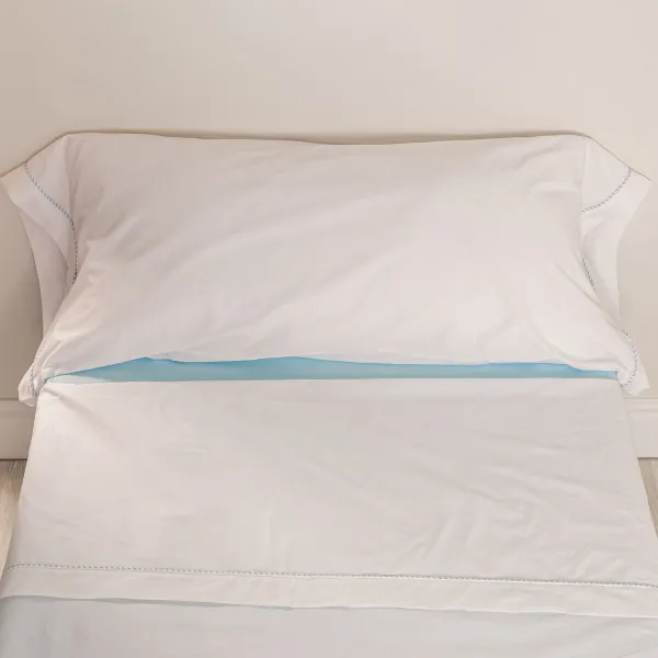 Мешок Nordic без наполнения HappyFriday Basic Kids Essential Синий 105 кровать 180 x 270 cm 2 Предметы
