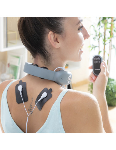 Rechargeable Neck Massager with Remote Control Nekival InnovaGoods