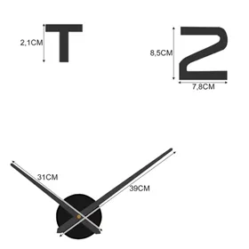 DIY Ruhhy Wall Clock