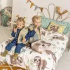 Duvet cover set HappyFriday Moshi Moshi Happy Sloth Multicolour Single 2 Pieces