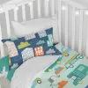 Duvet cover set HappyFriday Moshi Moshi Holidays Multicolour Baby Crib 2 Pieces