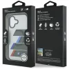 BMW M IML Metal Buttons Tricolor Lines MagSafe - Case iPhone 17 (anthracite)