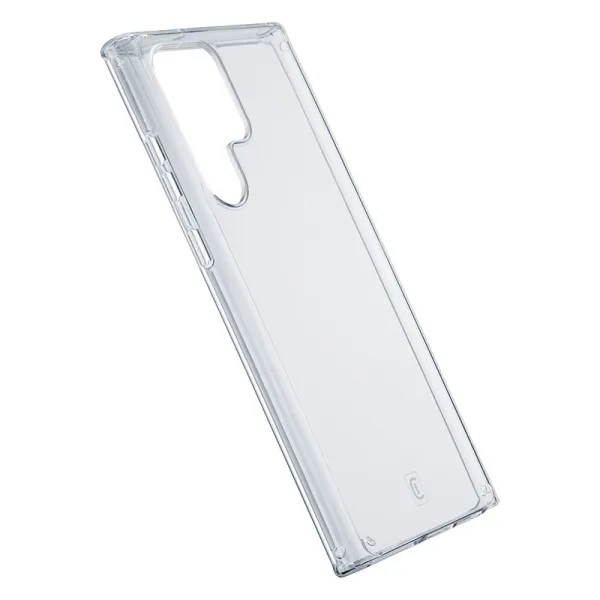 Cellularline Clear Strong - Samsung Galaxy S23 Ultra case with antibacterial protection (transparent)