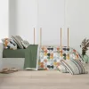 Nordic cover Decolores Lahti Multicolour 175 Threads 140 x 200 cm