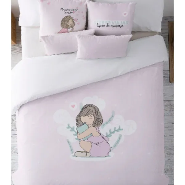 Nordic cover Kids&Cotton Leer Multicolour 240 x 220 cm