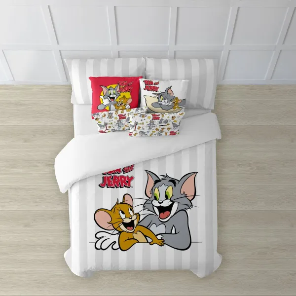 Tekikott Tom & Jerry Tom & Jerry Basic Mitmevärviline 175 Niidid 140 x 200 cm