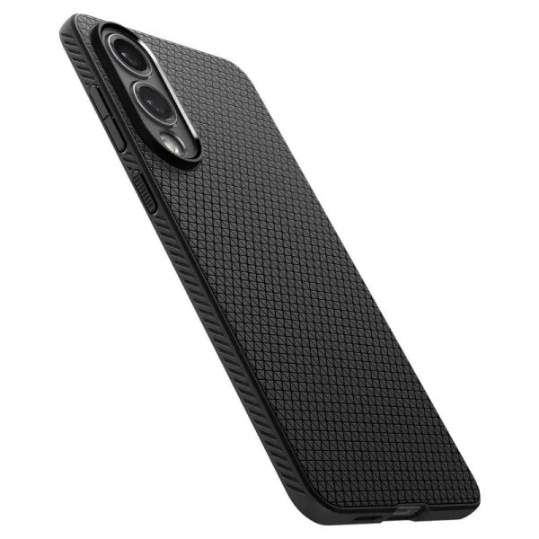 Spigen Liquid Air - Case for Samsung Galaxy S25 Edge (Matte Black)