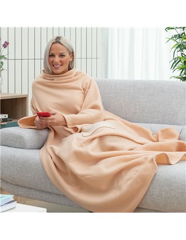 Single Sleeved Blanket with Central Pocket Faboulazy InnovaGoods