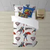 Nordic cover Superman Man of Steel Multicolour 175 Threads 260 x 240 cm