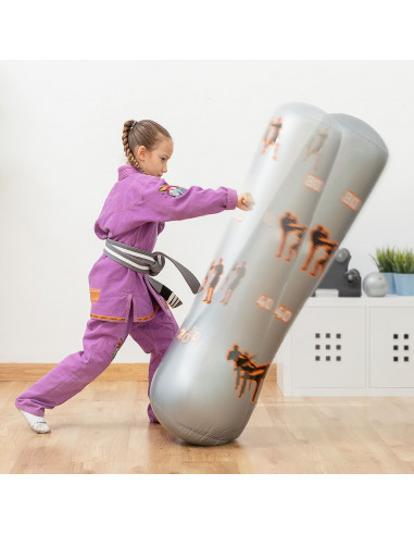 Children's Inflatable Boxing Punchbag with Stand InnovaGoods