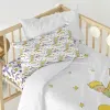 Antklodės užvalkalų rinkinys HappyFriday Le Petit Prince Ses Amis Spalvotas Vaikiška lovytė 2 Dalys