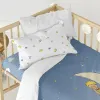 Antklodės užvalkalų rinkinys HappyFriday Le Petit Prince La Lune Spalvotas Vaikiška lovytė 2 Dalys